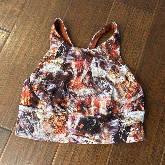 lululemon athletica Other - Lululemon Wunder Train Long-Line Bra Medium Support C/D Cups Urbantricity Size 8